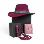 Chokore Chokore Special 2-in-1 Gift Set for Her(Pink and Purple Silk Scarf & 20 ml Enchanted Perfume)Her (Printed Stole & 20 ml Scandalous Perfume) Chokore Special 3-in-1 Gift Set for Her (Cowboy Hat, Wallet, & Necklace)
