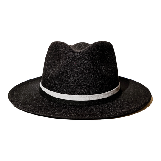 Chokore Vintage Fedora Hat (Black)