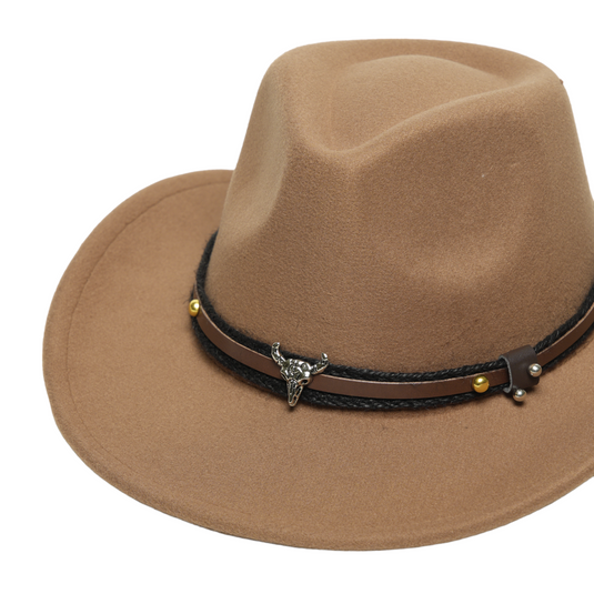 Chokore American Cowhead cowboy Hat (khaki)