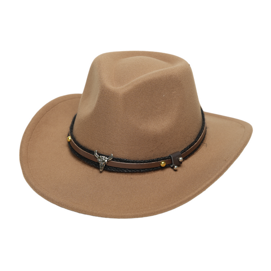 Chokore American Cowhead cowboy Hat (khaki)