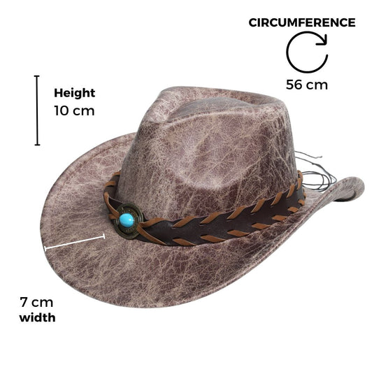 Chokore Western Cowboy Hat (Light Brown)