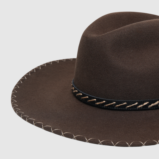 Chokore Rustic Voyager Cowboy Hat (Brown)