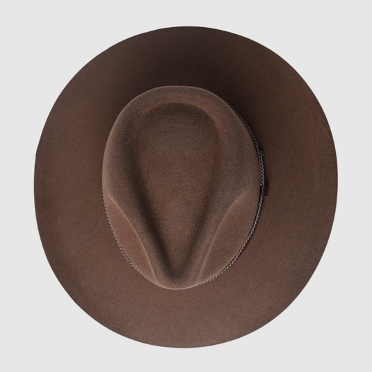 Chokore Rustic Bridlewood Cowboy Hat (Dark Brown)