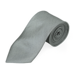 Chokore Chokore Checkered Past (Grey) - Pocket Square & Dark Grey Twill Silk Tie - Solids line 