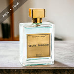 Chokore Chokore Grey & Red Silk Tie - Indian at Heart line Secret Summer - Perfume | 100 ml | Unisex