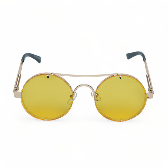 Chokore Retro Polarized Sunglasses (Yellow & Golden)