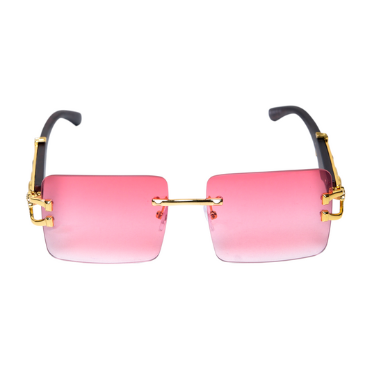 Chokore Classic Edge Gradient Sunglasses (Pink)