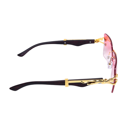 Chokore Classic Edge Gradient Sunglasses (Pink)