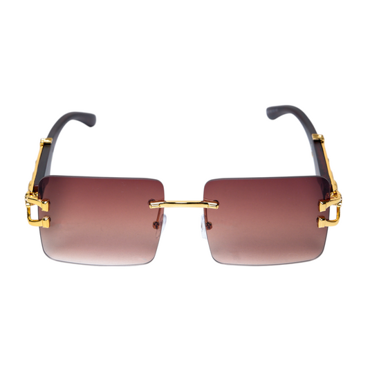 Chokore Classic Edge Gradient Sunglasses (Brown)