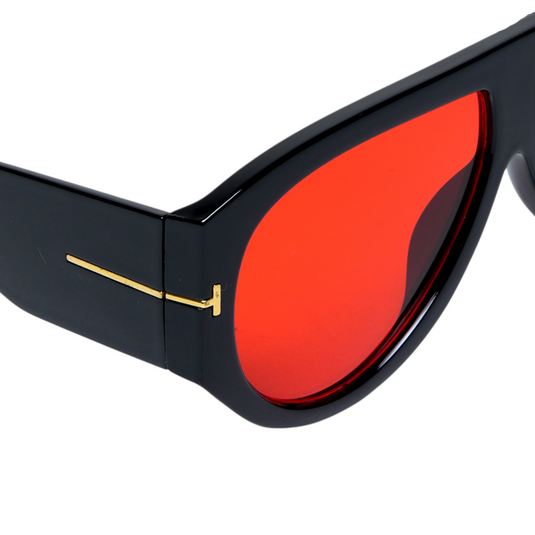 Chokore Vision Pro Oversized Sunglasses (Red)