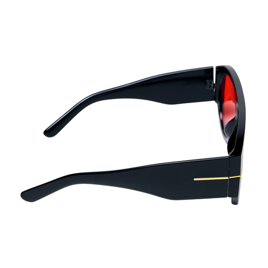 Chokore Vision Pro Oversized Sunglasses (Red)