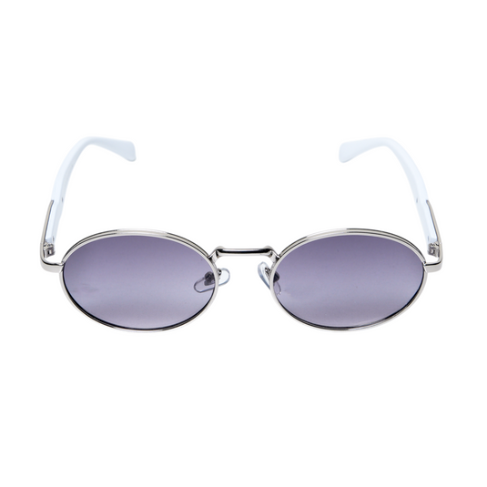 Chokore Pure Shield Round Frame Sunglasses (Black)