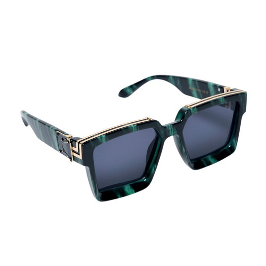 Chokore Clarity X Bold Sunglasses (Black & Green)