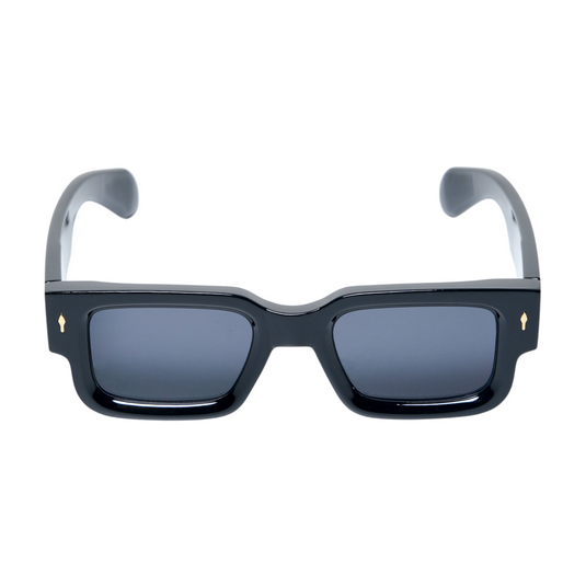 Chokore Classic Rectangular Fit UV Sunglasses (Black)
