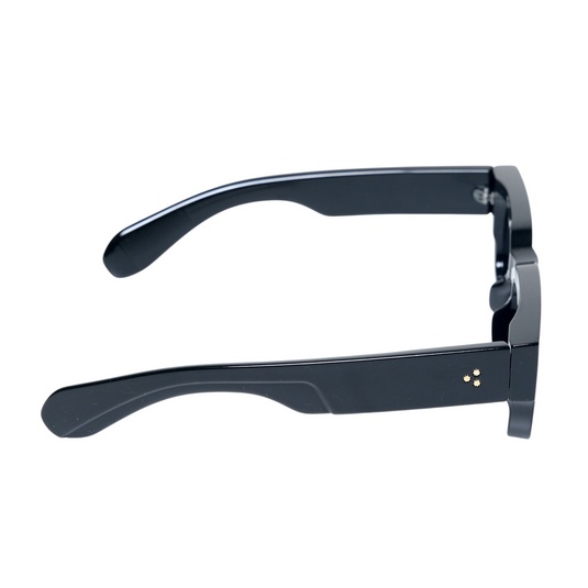 Chokore Classic Rectangular Fit UV Sunglasses (Black)