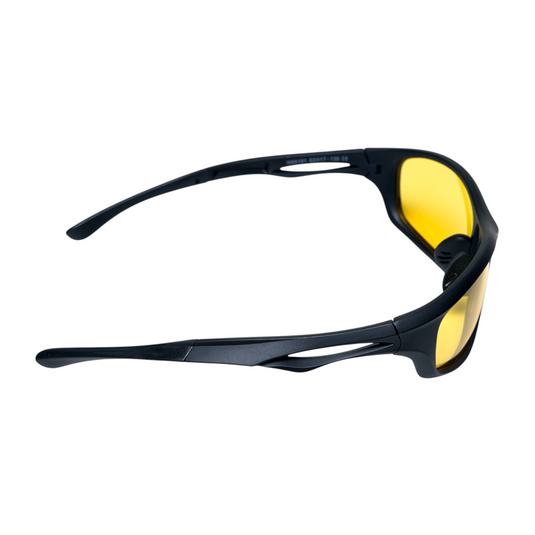 Chokore Ultra Glare Guard Sunglasses (Black & Yellow)