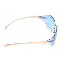 Chokore Chokore Rimless Wrap-around Sunglasses (Blue)