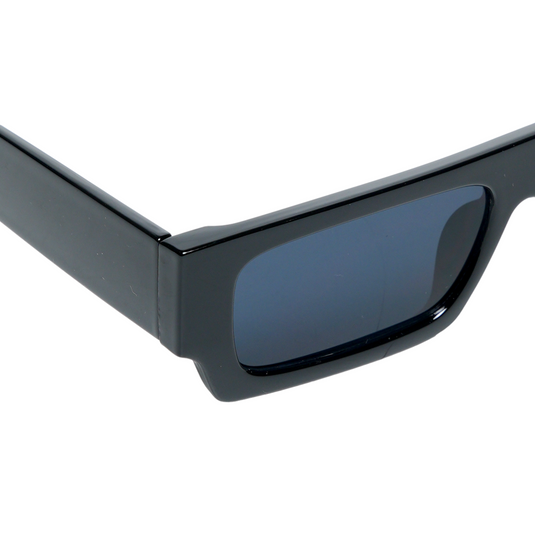 Chokore Vintage Rectangular Sunglasses (Black)