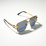 Chokore Chokore Retro Polarized Sunglasses (Blue & Silver) Chokore Double Bridge Leopard Head Sunglasses (Black)