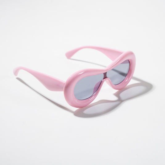 Chokore Oversized Bubble Sunglasses (Pink)