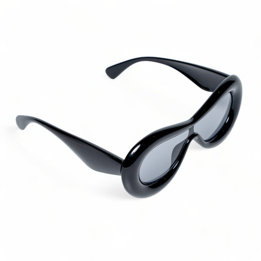 Chokore Oversized Bubble Sunglasses (Black)
