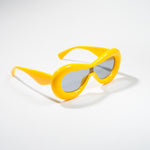 Chokore  Chokore Oversized Bubble Sunglasses (Yellow)
