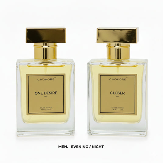 One Desire · Closer | 2 x 50ml Perfume Combo For Men | (Evening / Night)