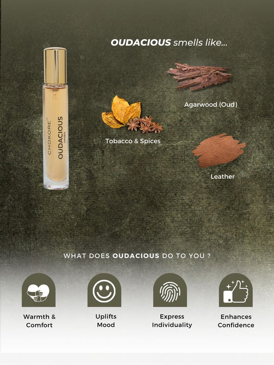 Perfume Combo Set of 4x15ml (Connection + One Desire + 100 Per Scent + Oudacious)