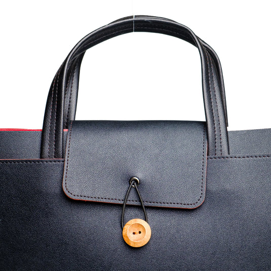 Chokore Chokore Small Luxury Leather Bag for Women (Black)
