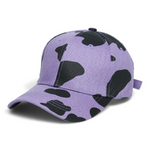 Chokore  Chokore Cow Print Baseball Cap (Purple)