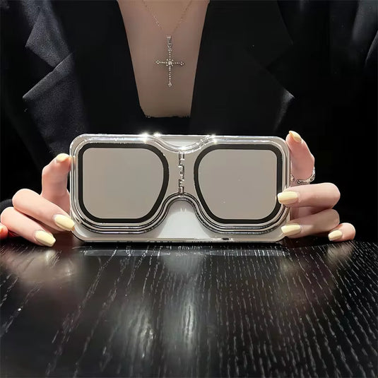 Chokore Sunglass Shaped Cover with Mirror Phone Stand