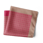 Chokore Chokore Light Blue Silk Pocket Square from the Marble Design range Chokore Wine Pink & Beige color Silk Pocket Square -Indian At Heart line