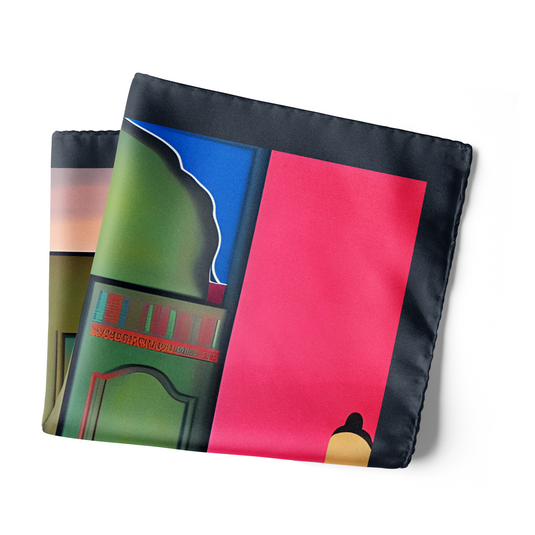 Jaisalmer Pocket Square From Chokore Arte Collection