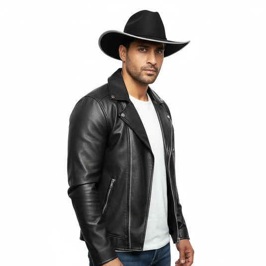 Chokore Classic Pioneer Cowboy Hat (Black)