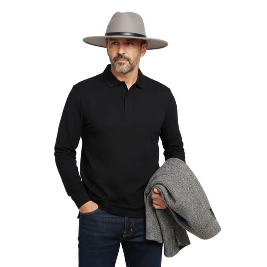 Chokore Heritage Pinched Fedora Hat (Stone Grey)