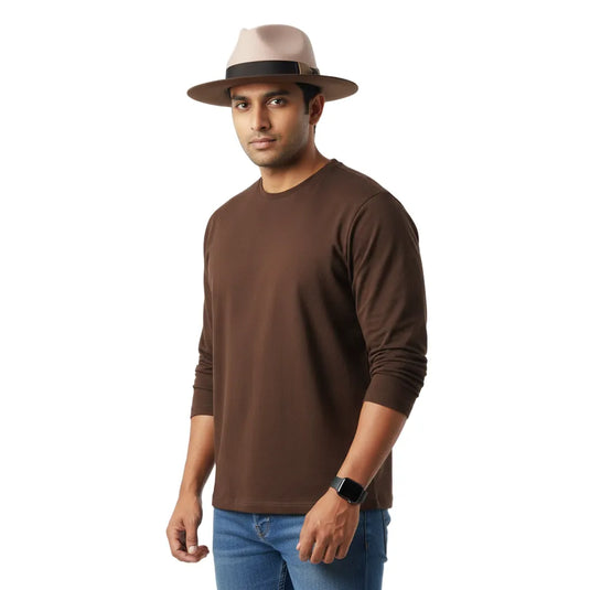 Chokore Urban Glam Fedora Hat with Bowtie Detail (Beige)