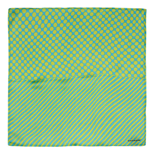 Chokore Printed Pure Silk Pocket Square