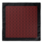 Chokore  Chokore Red Satin Silk pocket square from the Indian at Heart Collection