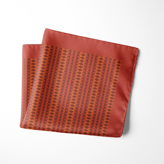 Chokore Madder Silk Pocket Square - Plaids Range