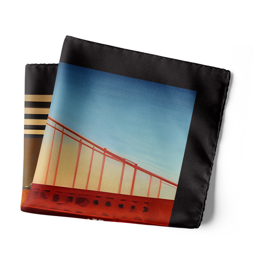 Golden Gate, San Francisco Pocket Square - Chokore Arte