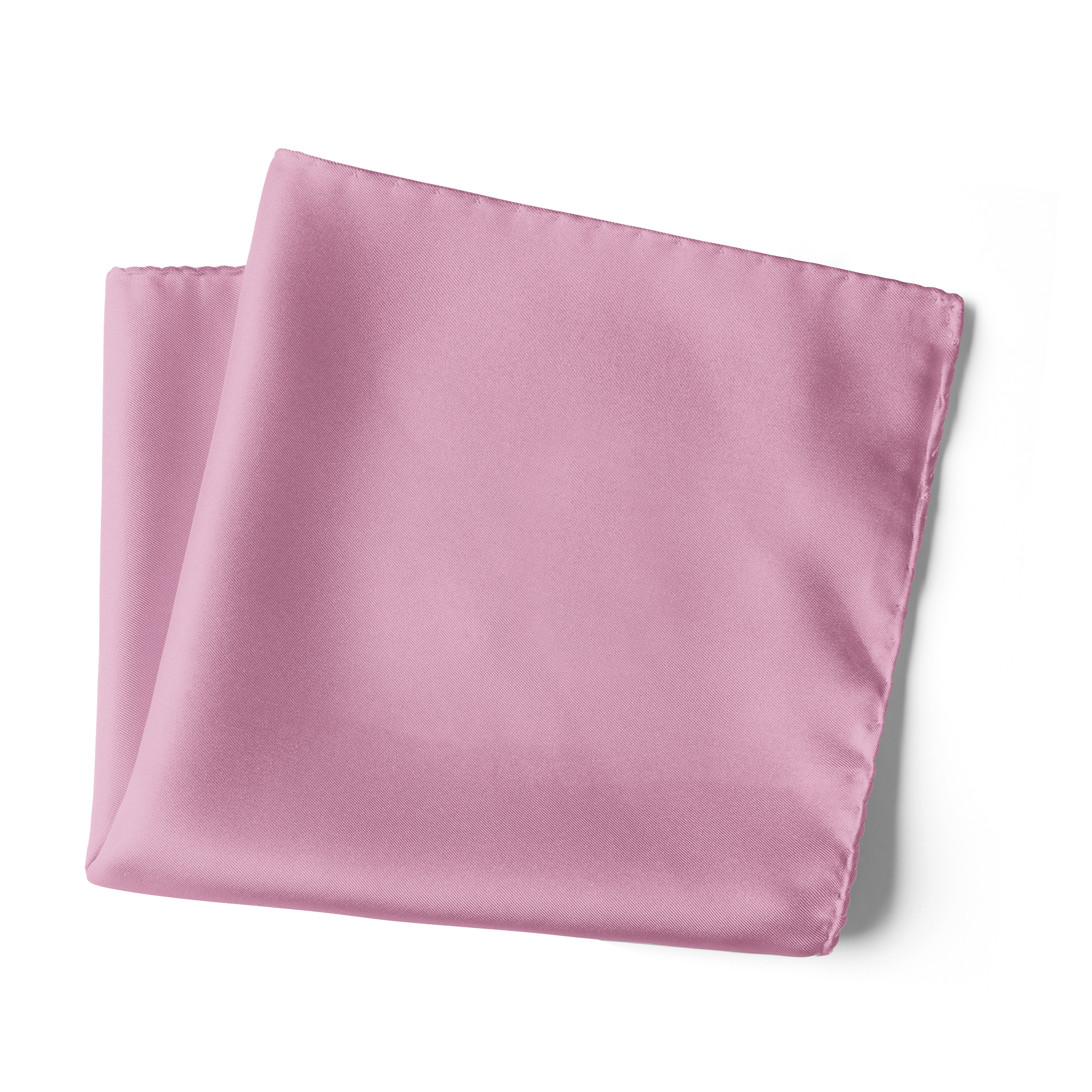 Chokore Pink Pocket Square - the Solids line