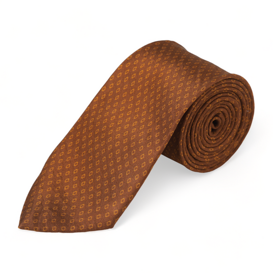 Chokore Rust Silk Tie - Indian at Heart range