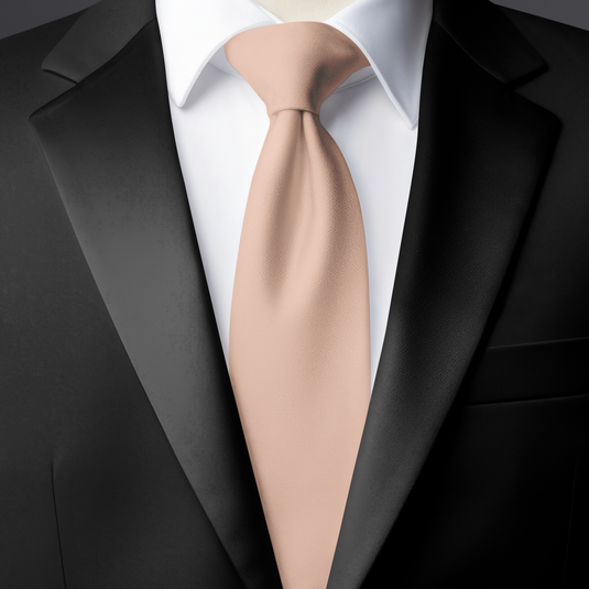 Chokore Peach Silk Tie - Solids range