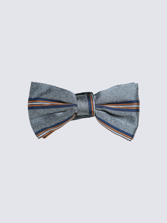 Bow Tie Striped (Grey)