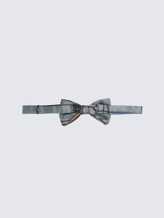 Bow Tie Striped (Grey)