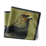Chokore Chokore Multicolor Silk Pocket Square from the Plaids Line The Eagle Has Landed - Pocket Square