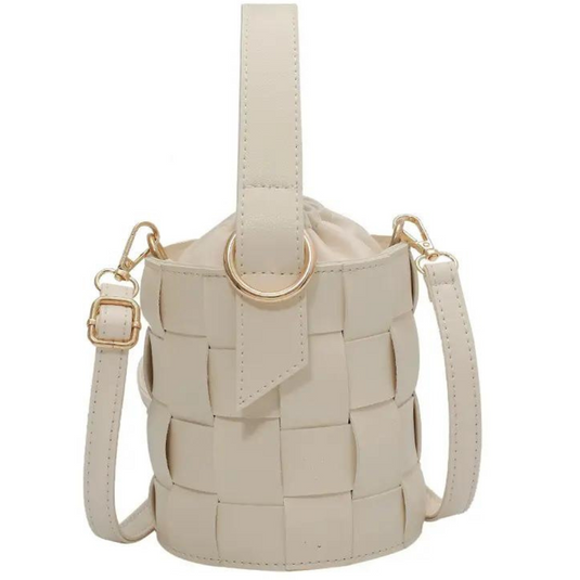 Chokore Chokore Textured Potli Handbag (Beige)