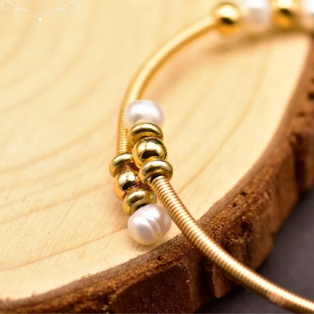 Chokore Stunning Freshwater Pearl Bracelet Bangle