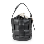Chokore Chokore Round Vegan Leather Handbag (Black) Chokore Textured Potli Handbag (Black)