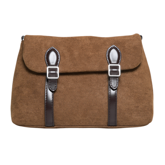 Chokore Chokore Suede Vintage Shoulder Bag (Brown)